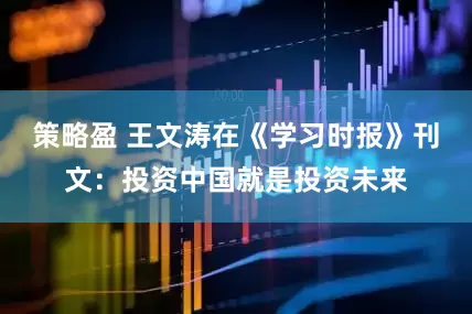 策略盈 王文涛在《学习时报》刊文：投资中国就是投资未来